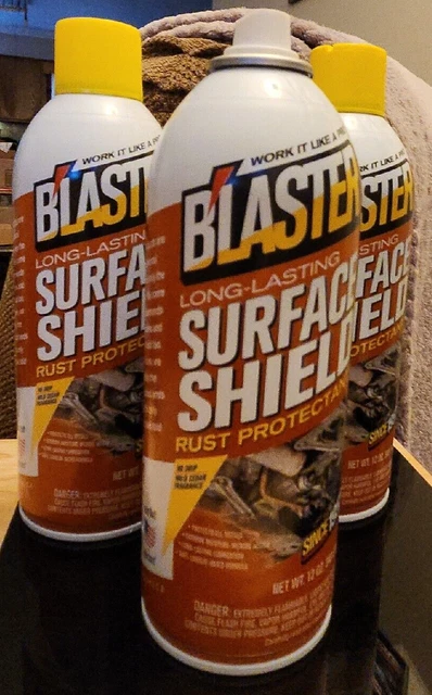 Blaster Surface Shield Corrosion Protection Long Lasting 12 oz spray Pack of 3