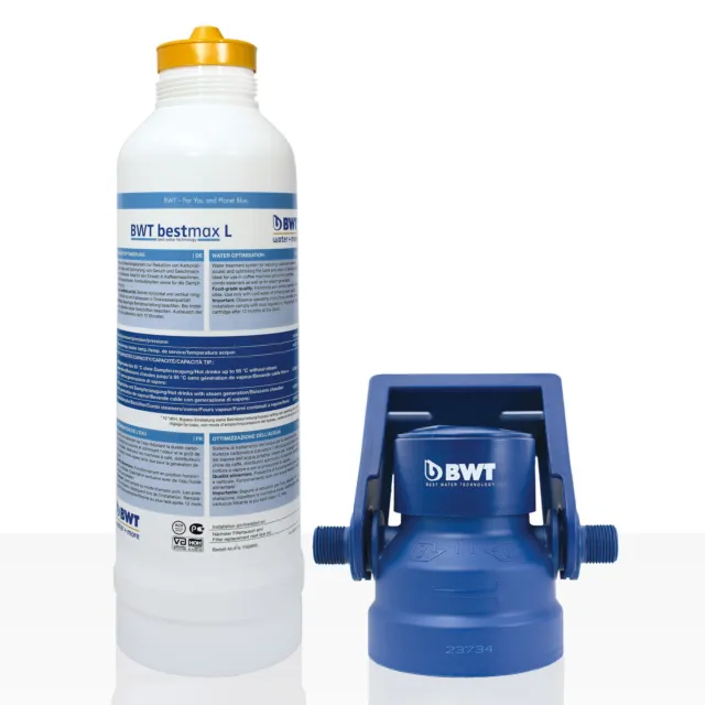 Bestmax L Filterset water + more Wasserfilter, BWT Set inkl. Filterkopf