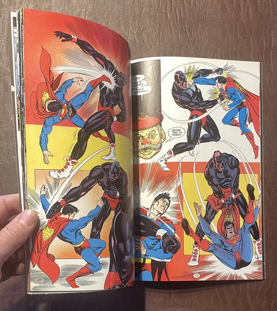 Superman The Earth Stealers DC GRAPHIC NOVEL 1988 BYRNE SWAN & ORDWAY Fn/VF 2