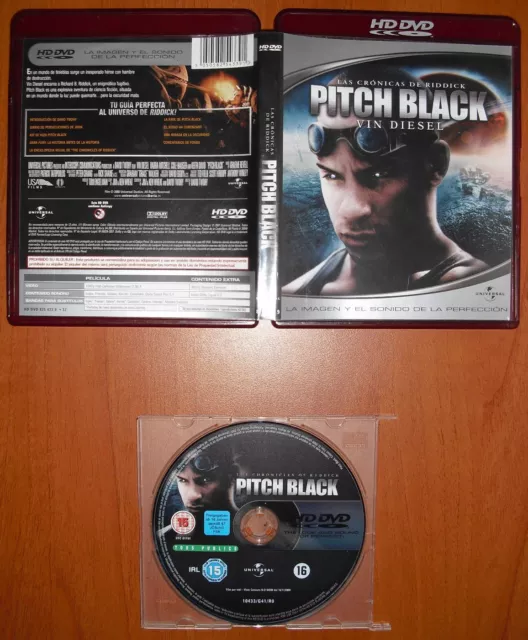 Pitch Black Riddick HD-DVD 1080p (NO Blu-Ray, NO DVD) Ver. Española ¡CASTELLANO!