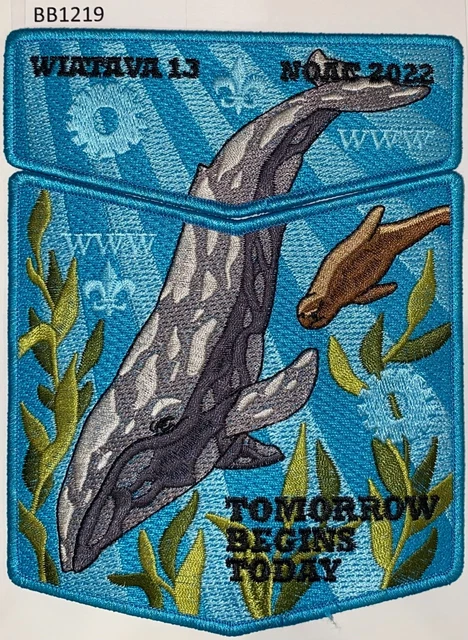 Boy Scout OA Flap Set Wiatava Lodge 13 2022 NOAC