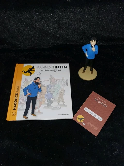 Tintin - Allan provoque Haddock - Figurine résine
