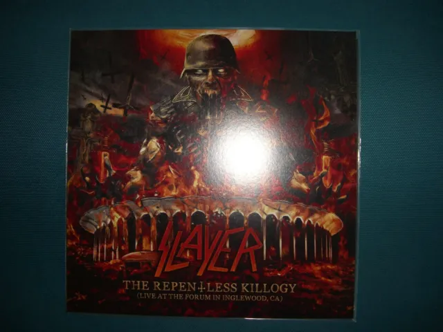 Slayer ‎– The Repentless Killogy (Live) Clear Vinyl  -  2 LP - NEU