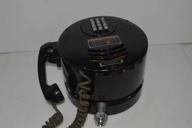AT&T Occidental Eléctrico EXPLOSION PROOF TELEPHONE 2520 Móvil Industrial (QOR91