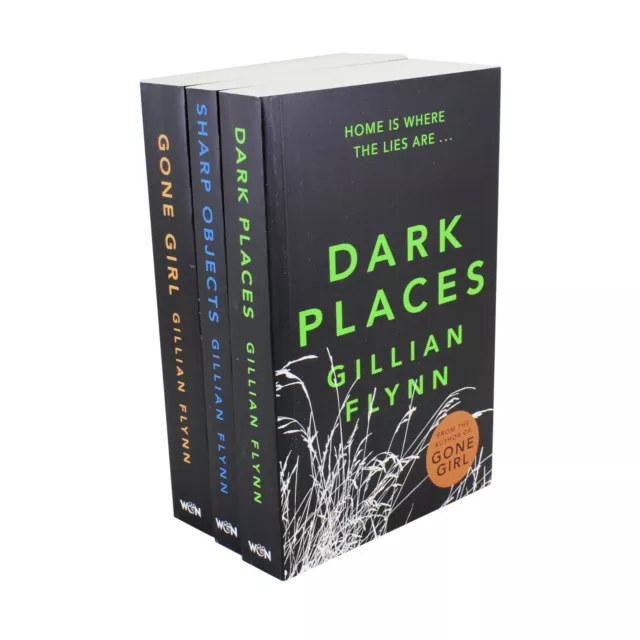 Gillian Flynn 3 Book (Gone Girl, Sharp Objects, Dark Places) - Adult - Paperback