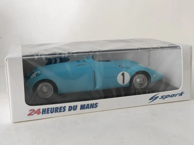 Miniature Bugatti Type 50 N°3 Le Mans 1935 - S.L.M. 43, échelle 1/43 (neuf)
