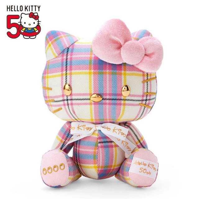 SANRIO HELLO KITTY Plush Dress Tartan Lochcarron 50th Anniversary 2025
