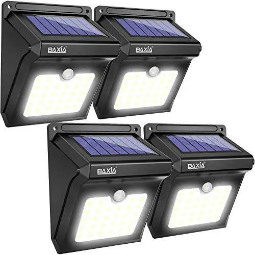 BAXIA TECHNOLOGY BX-SL-101 Solar Lights Outdoor 28 LED Wireless Waterproof
