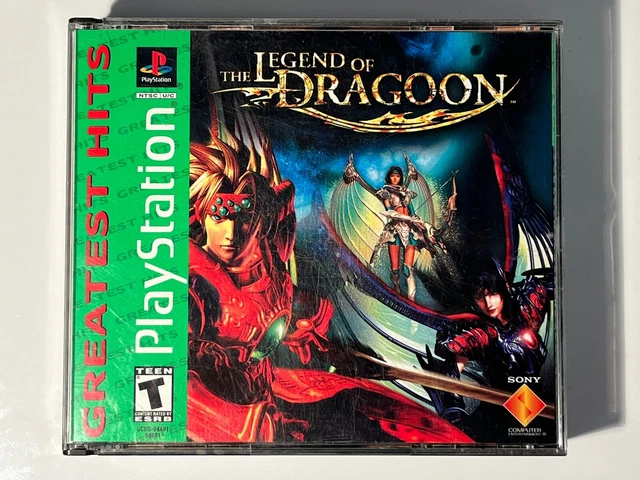 THE LEGEND OF Dragoon (Sony Playstation 1, 2000) PS1 Greatest Hits