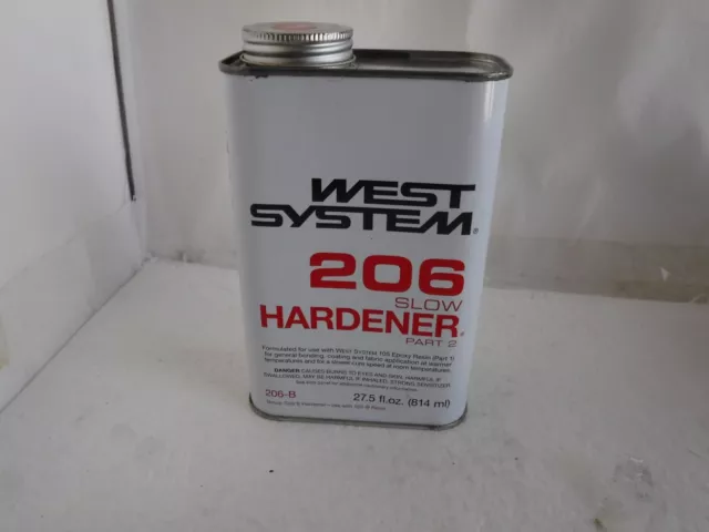 West Systems 206B Slow Epoxy Hardener 27.5 oz.