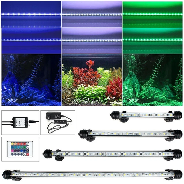 5050 RGB acquario luci sommergibili striscia lampada luce acquario serbatoio luci LED