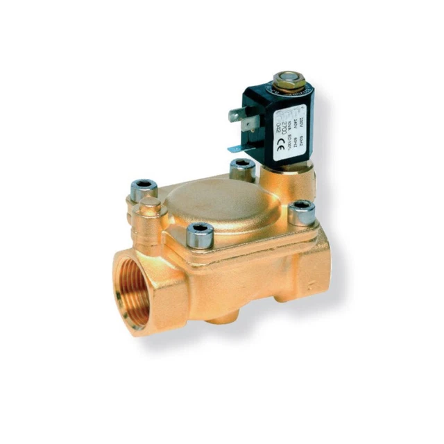 Elettrovalvola Per Acqua Normalmente Chiusa C/Bobina E Connettore 220V