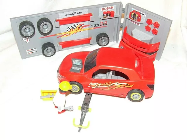 playmobil 4321 voiture custom garage tuning