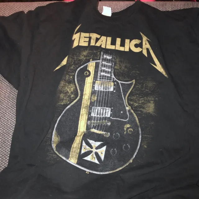 Metallica Mens Vintage T Shirt XL Short Sleeve