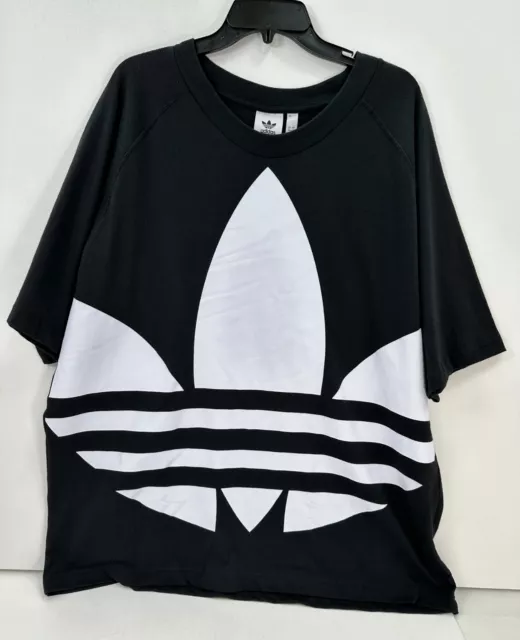 Adidas BG Trefoil Tee Black Men's Large**