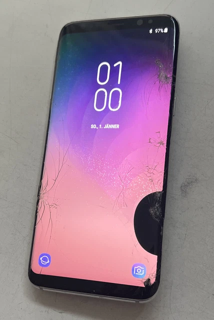 Display LCD OLED originale Samsung S8 SM-G950F schermo recupero dati con cornice
