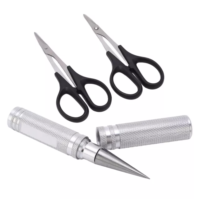 Universal RC Curved Scissors Kit 0‑14mm RC Car Hole Puncher Accessories For BGS