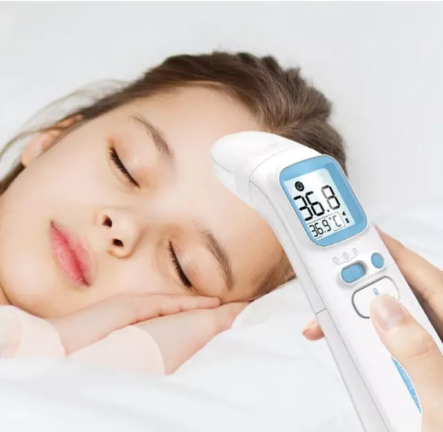 Thermometer for AFAC Infrared Digital Thermometer Forehead Ear Non-Contact uk