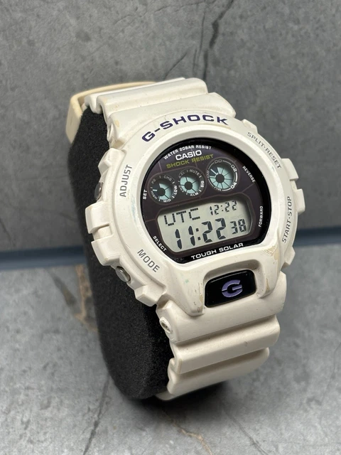 CASIO G-SHOCK WHITE Unisex Mp-Mgsa5-1 Digital Watch Used Good