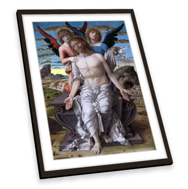 Andrea Mantegna Cristo Sofferente STAMPA ARTE INCORNICIATA Quadro Opera d'arte Ritratto