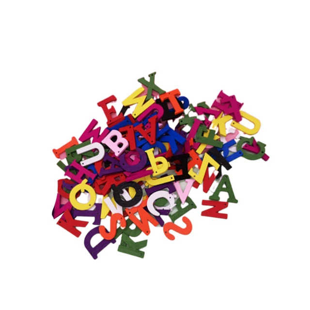 200 Pcs Ornament Crafts Home Accessories Decor Wood Chips Mix Toddler