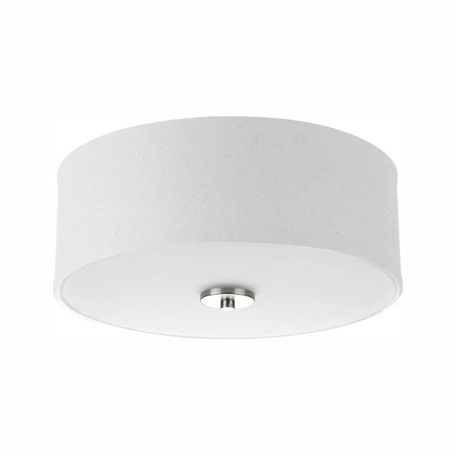 Progress Lighting Inspire Collection 17-Watt Brushed Nickel LED Flush Mount