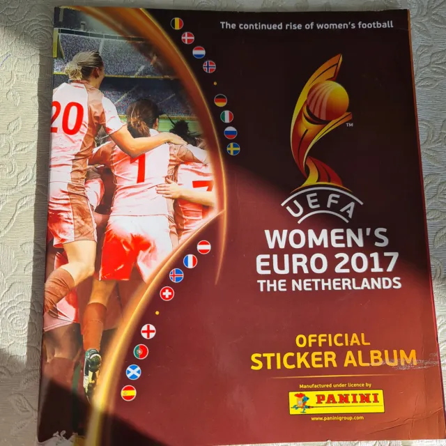 2x Panini Women EM 2017 - empty Album - Leeralbum Neu- Womens UEFA EURO