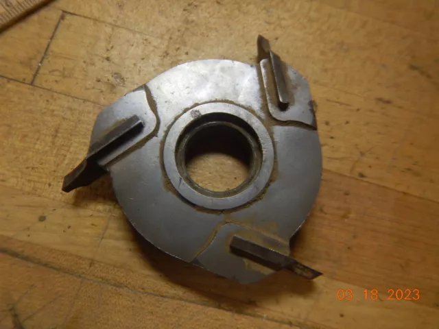 Older Table Saw Or Shaper Molding Head With Knives
