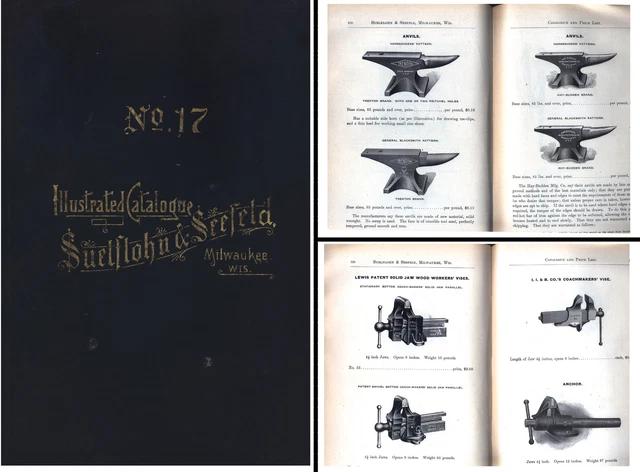 Orig. 1895 Catalogue of "Carriage and Wagon Hardware - Milwaukee - mjdtoolparts