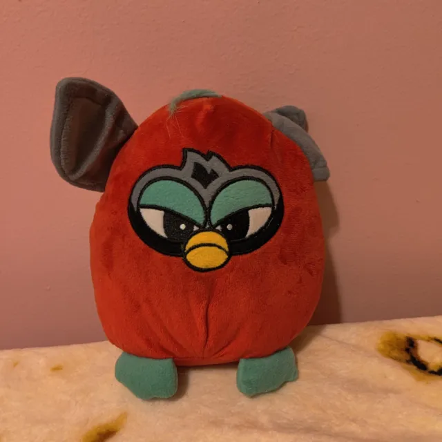Furby Red Angry 8" Plush Stuffed Animal 2017 Toy Factory