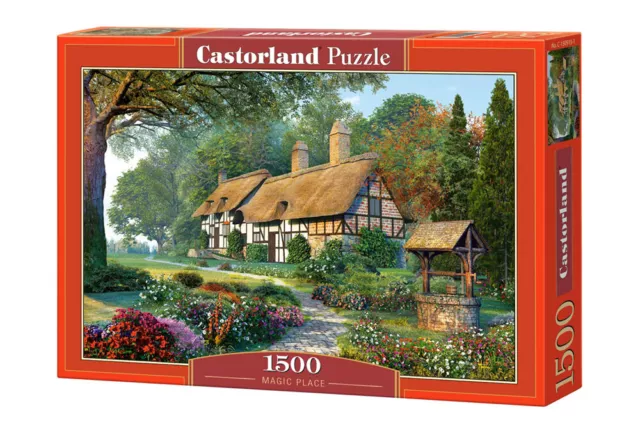 Puzzle 1500 pieces Un endroit magique 68x47cm neuf de marque Castorland