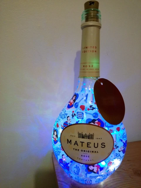 😎 Limited Edition 🤩 Mateus 🥳 Upcycled Bottle Light🌟( With Gift Tag ) ⭐ New ⭐