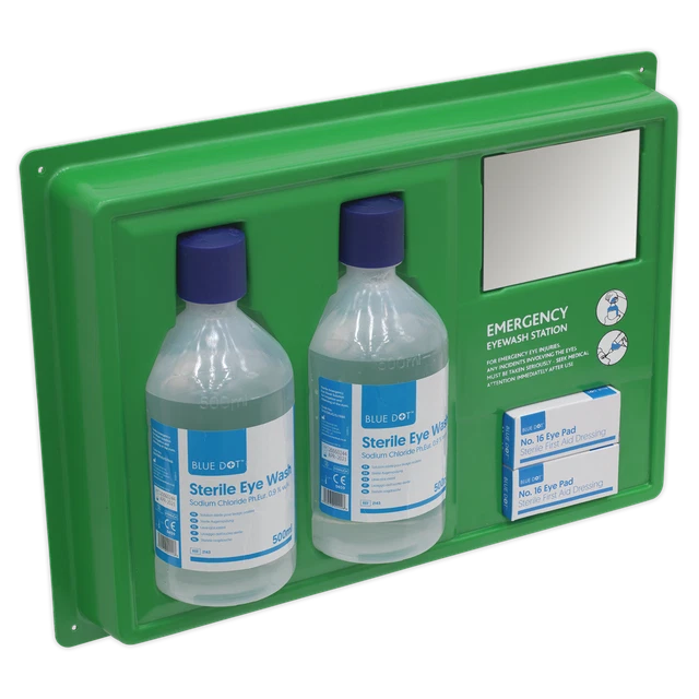 EWS03 Sealey Eye/Wound Wash Station [First Aid Eye Wash Stations] 2