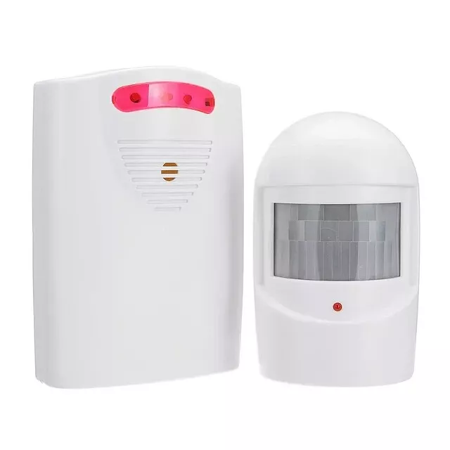 Wireless Driveway Alarm Infrared Motion Sensor Home Garage Alert Security System