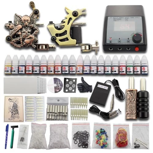 NUOVO TATTOO KIT Completi Tatuaggio 2 Macchinetta Tatuaggi e Color Set Power J28 EUR 48,49 - PicClick IT NUOVO TATTOO KIT Completi Tatuaggio 2 Macchinetta Tatuaggi e Color Set Power J28 EUR 48,49 - PicClick IT