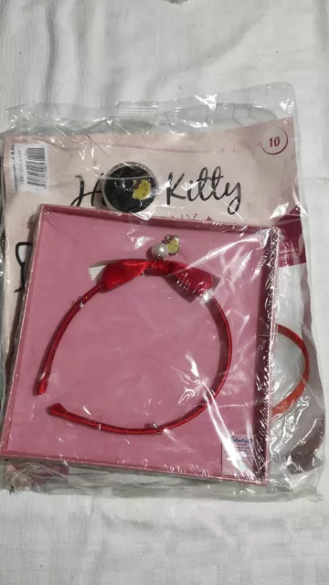 Hello Kitty Bijoux 10 Sanrio Hachette Cerchietto Parure Romantica Charm Straluna