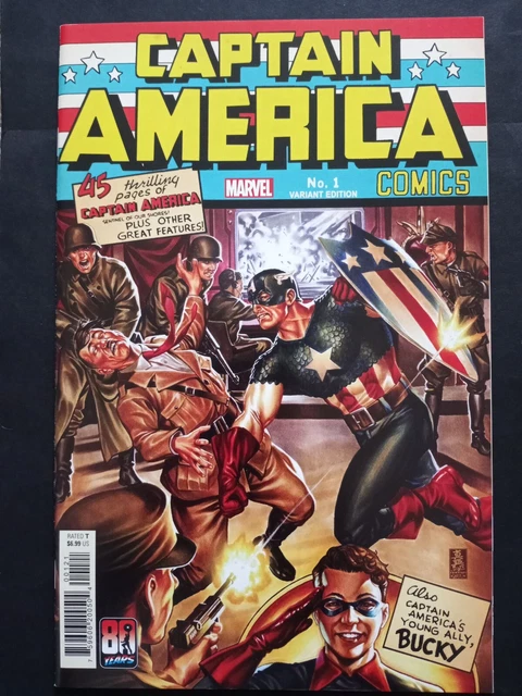 Captain America Anniversary Tribute #1 Mark Brooks Variant Marvel Comic NM