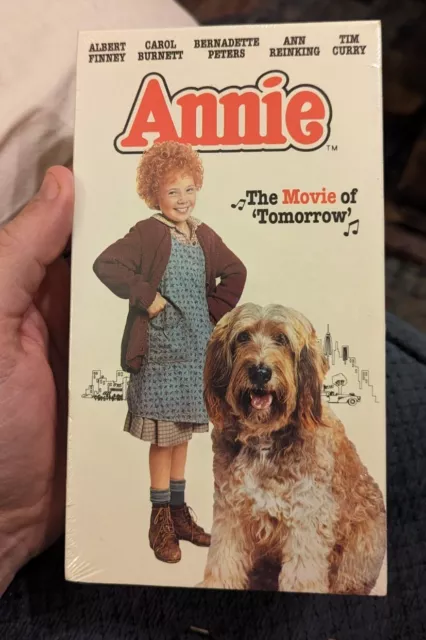 Annie VHS New SEALED Watermarks RCA Carol Burnett Tim Curry