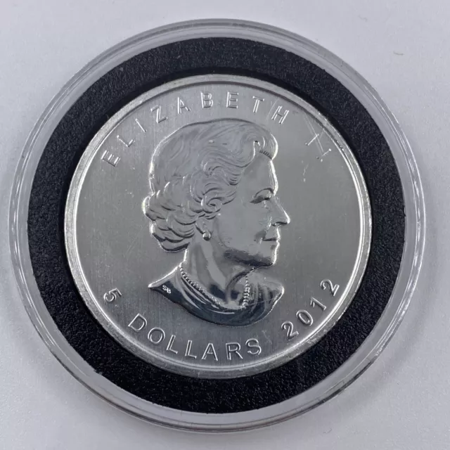 2012 Canada 1 oz .9999 Silver Maple Leaf BU