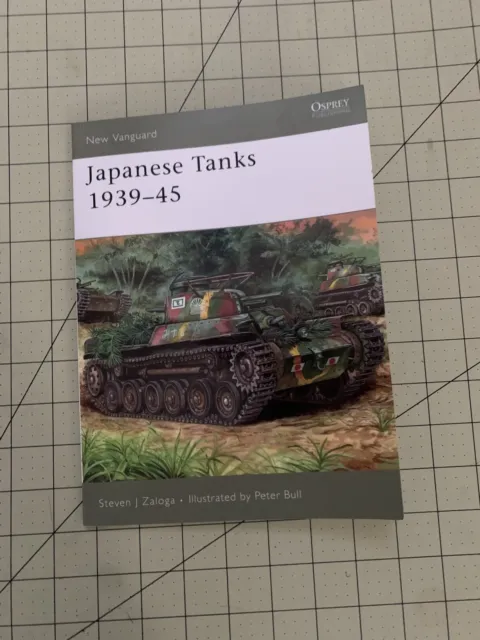Osprey Vanguard Japanese Tanks 1939-45 Pre-owned