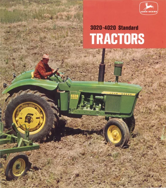 John Deere 3020 4020 Tractor Brochure 1964 to 1972