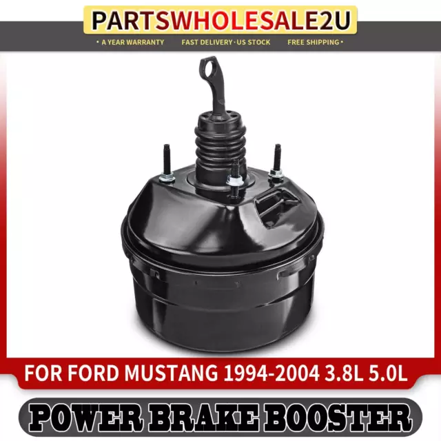 Vacuum Power Brake Booster for Ford Mustang 1994-1995 1999-2004 V6 3.8L V8 5.0L