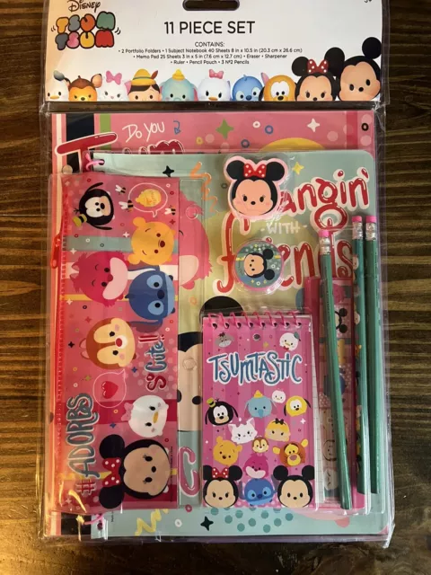 Stationery Set Disney Princess 11 PC Value Pack Kids Girls Gift
