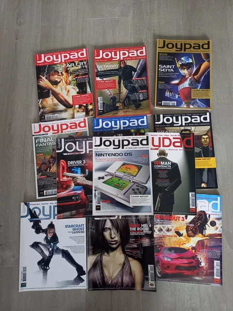 Collection de magazines Joypad, de mai 2002 (numéro 119) à janvier 2004 (numéro 137) inclus - Collection