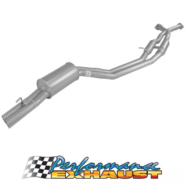 Twin 2.5" Cat Back Exhaust for Holden Commodore VT VX VY VZ V8 Sedan Hotdog/Muff