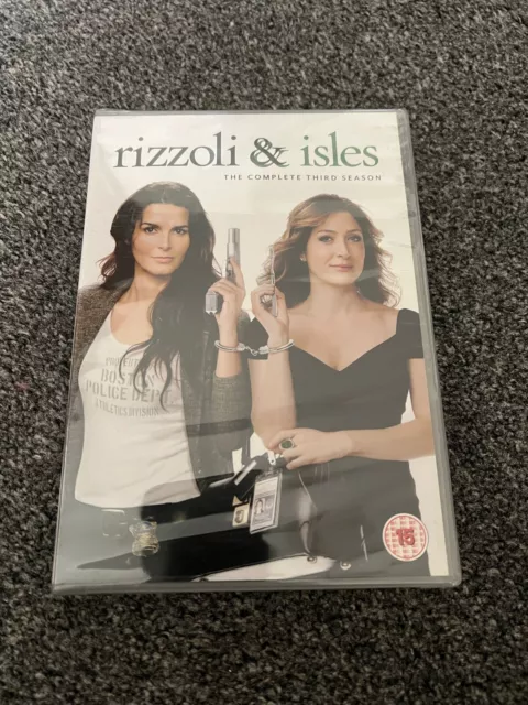 Rizzoli & Isles: The Complete Third Season 3  (DVD, 2012) SEALED + FREE DELIVERY