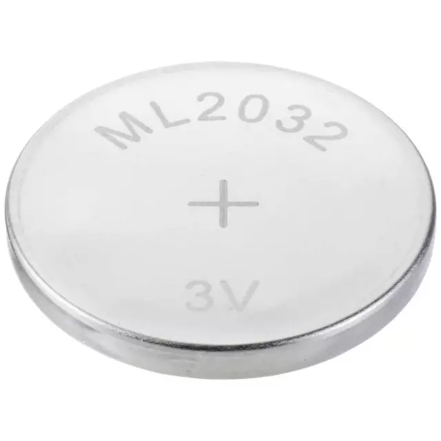 VOLTCRAFT Pile bouton rechargeable ML 2032 lithium 65 mAh 3 V 1 pc(s)