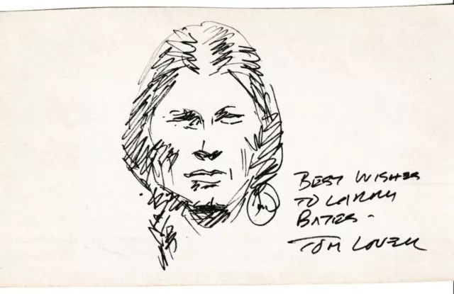 Comic Artist & Illustrator - TOM LOVELL - Signed Original Drawing