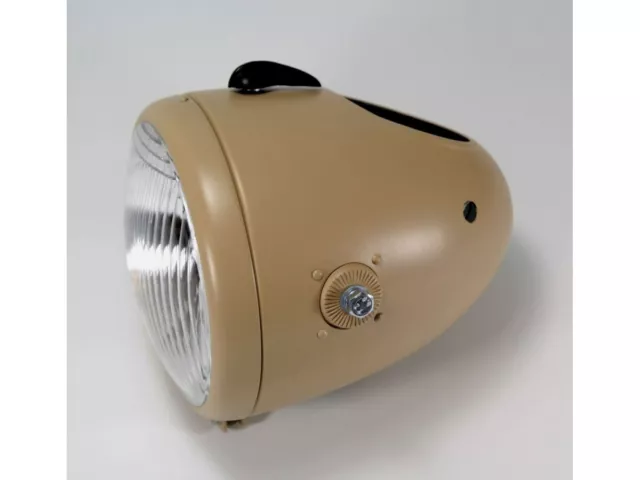 Lampe Scheinwerfer NORIS passend für ZÜNDAPP KS750, BMW R75 Motorräder, neu, 2