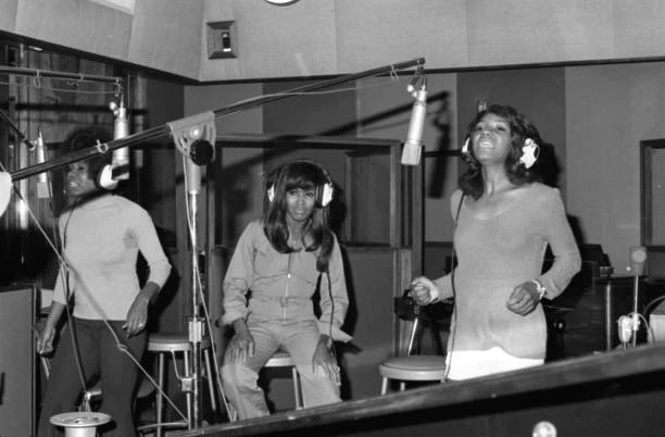 TINA TURNER AT Her Studio Bolic Sound With The Ikettes 1972 OLD MUSIC